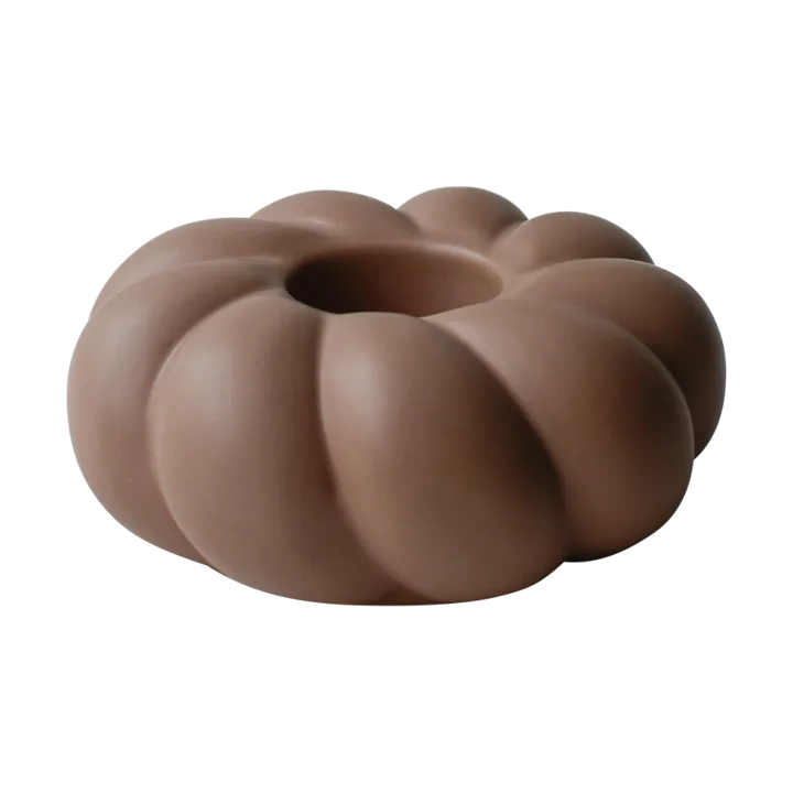 Twine ljuslykta Ø14 cm - Nougat - DBKD