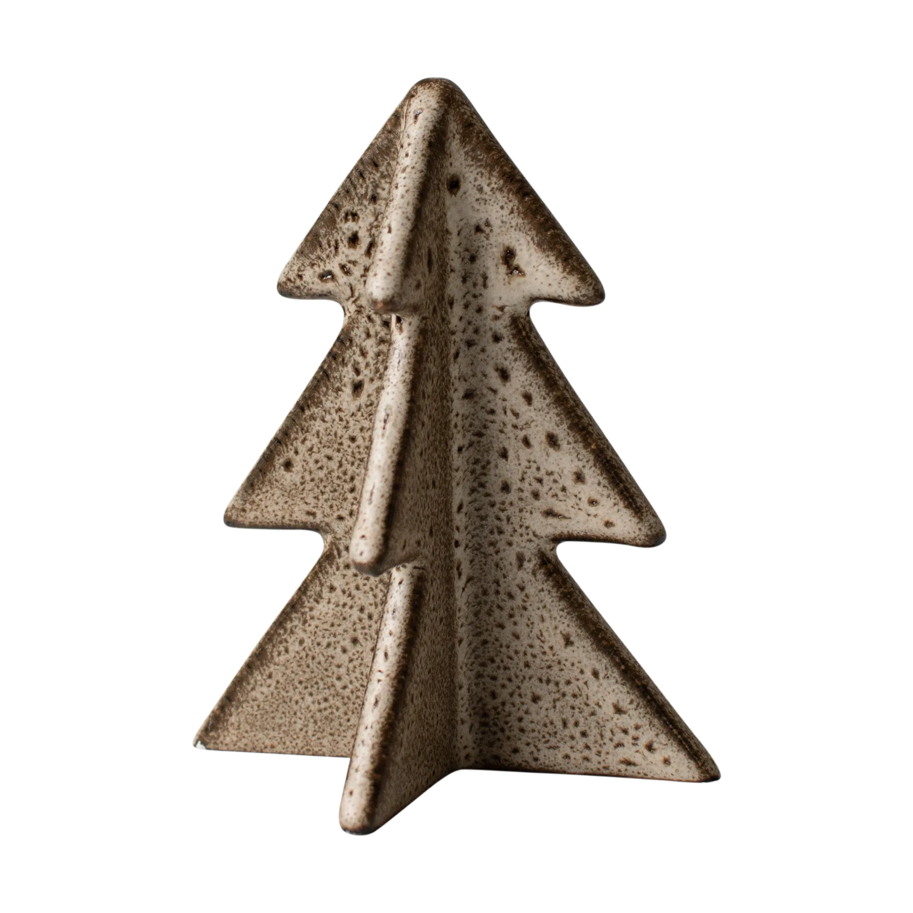 Winter tree dekoration, Beige, 9,5 cm DBKD