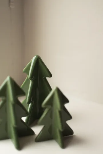 Winter tree dekoration - Green, 9,5 cm - DBKD