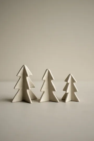 Winter tree dekoration - Vanilla, 7 cm - DBKD