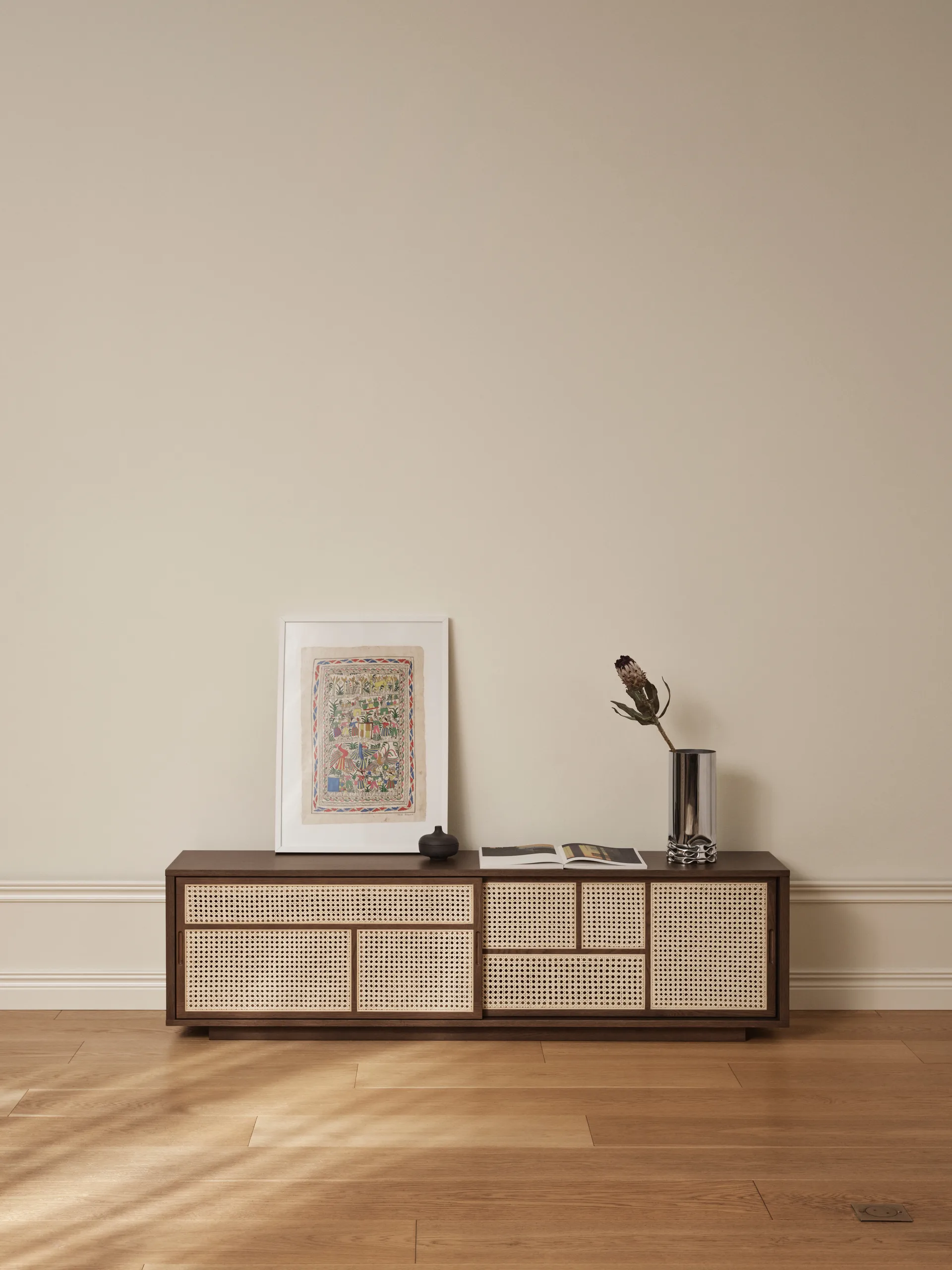 Air sideboard low, Mörk ek Design House Stockholm