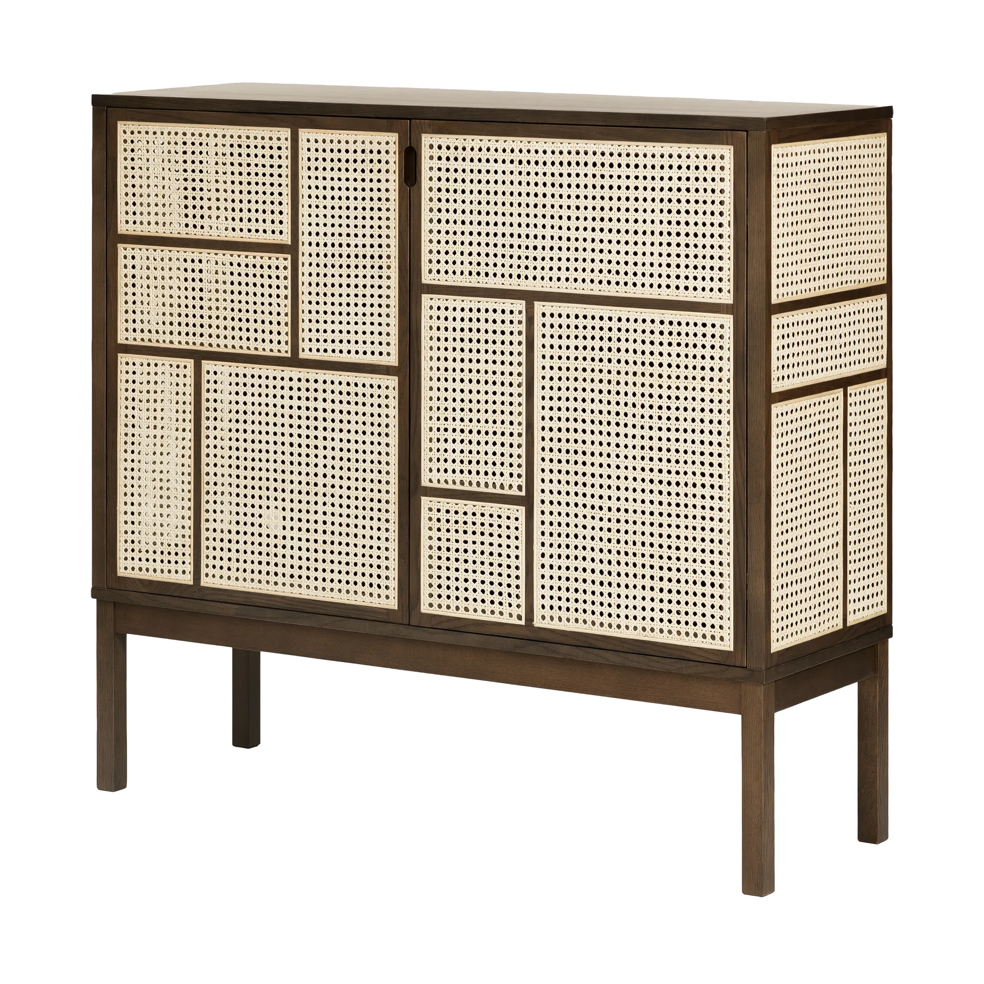 Air sideboard, Mörk ek, 120x110 cm, med ben Design House Stockholm