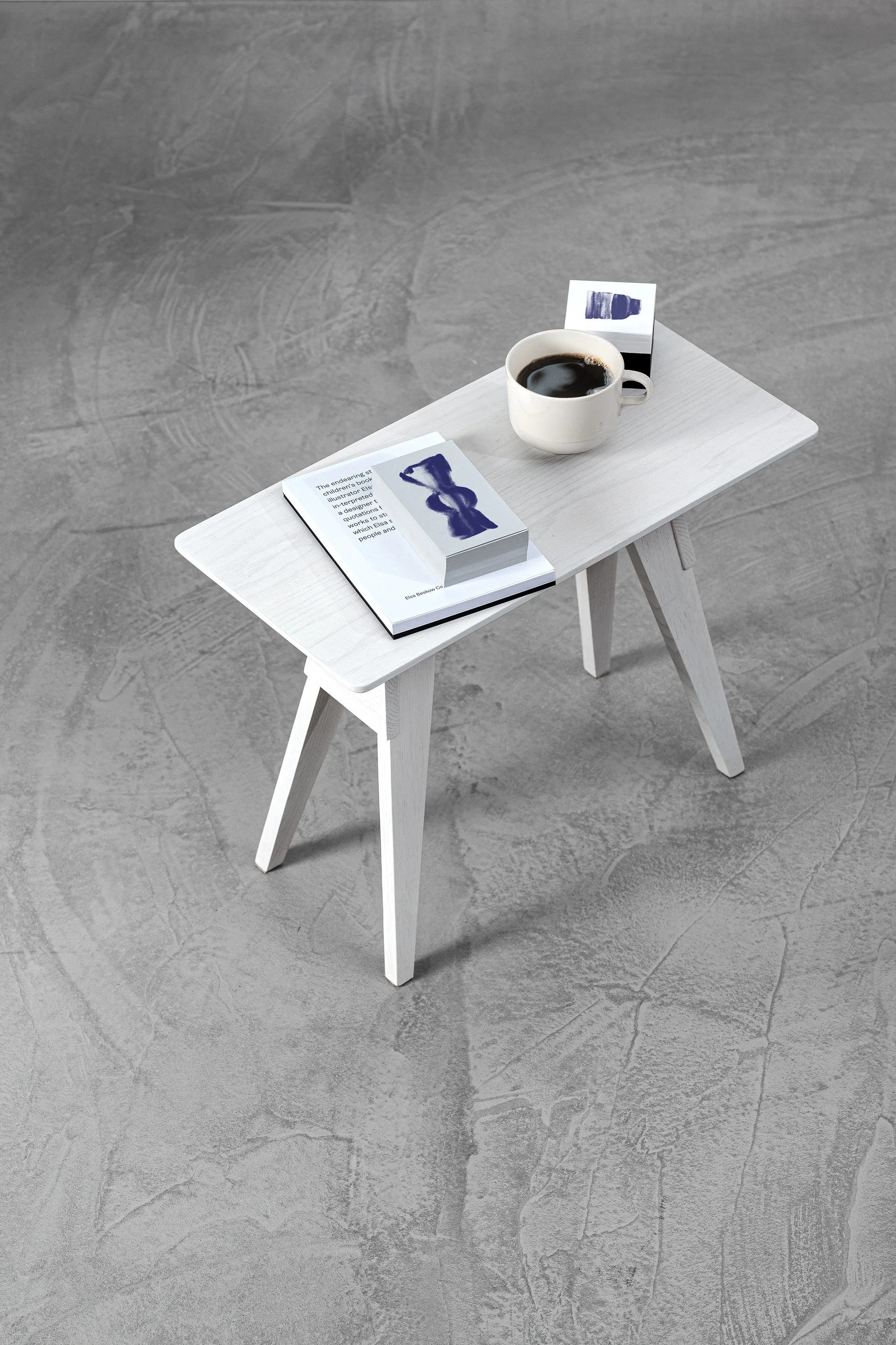 Arco sidobord S, Vit Design House Stockholm