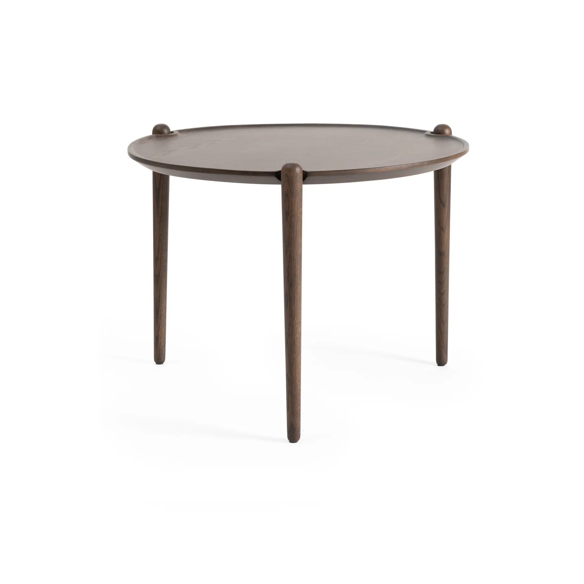 Aria soffbord, Dark oak, Ø60x46 cm Design House Stockholm