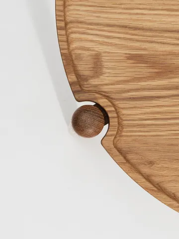 Aria soffbord - Ek, Ø60x46 cm - Design House Stockholm