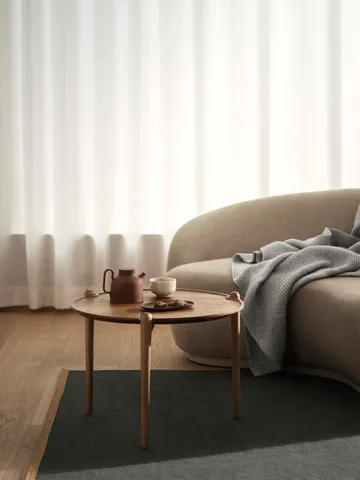 Aria soffbord - Ek, Ø60x46 cm - Design House Stockholm