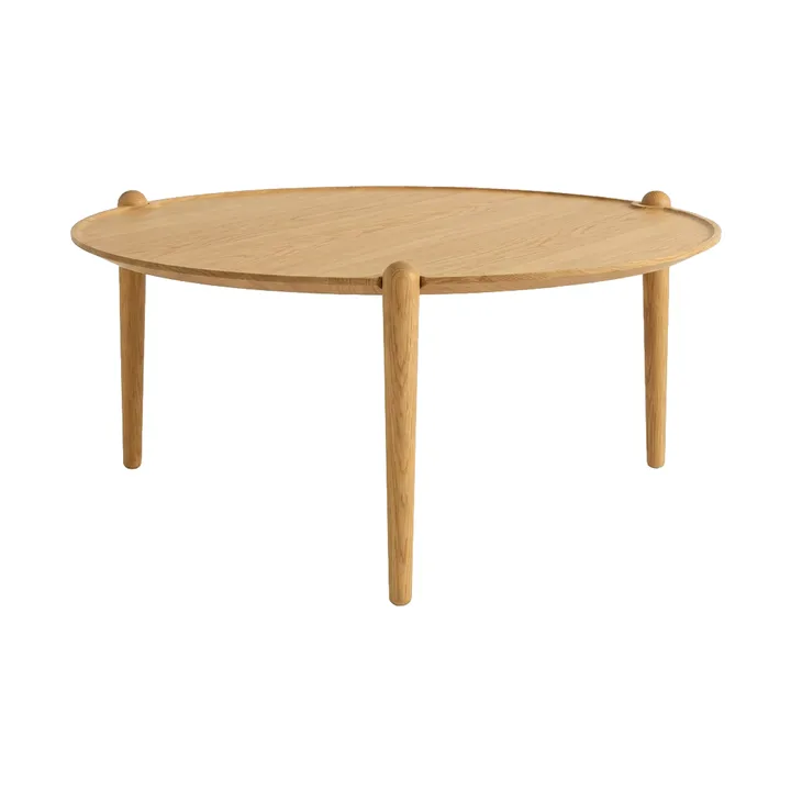 Aria soffbord - Ek, Ø90x42,5 cm - Design House Stockholm