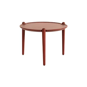 Aria soffbord - Red, Ø50x37 cm - Design House Stockholm