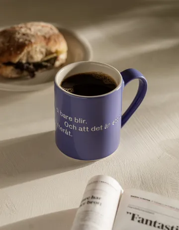 Astrid Lindgren mugg, hyss hittar man inte på - Svensk text - Design House Stockholm