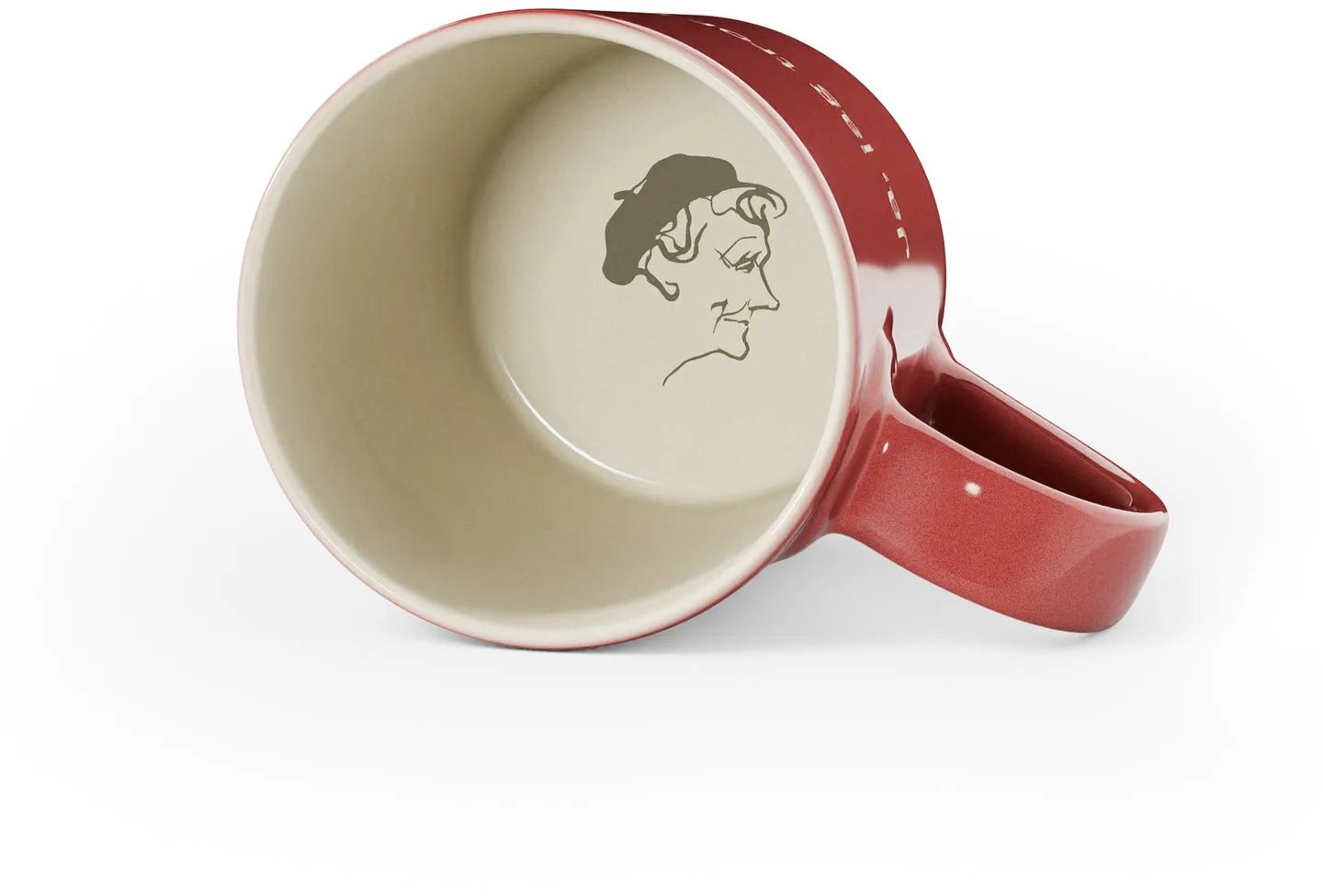 Astrid Lindgren mugg, ja, jag tror att livets…, Svensk text Design House Stockholm