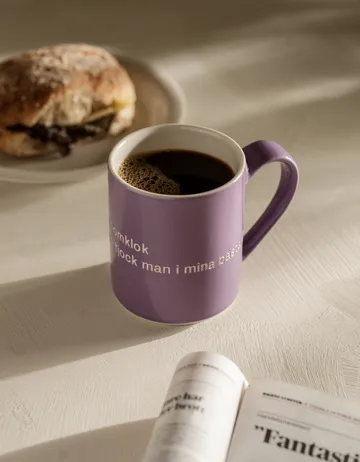 Astrid Lindgren mugg, jag är en vacker… - svenskt text - Design House Stockholm