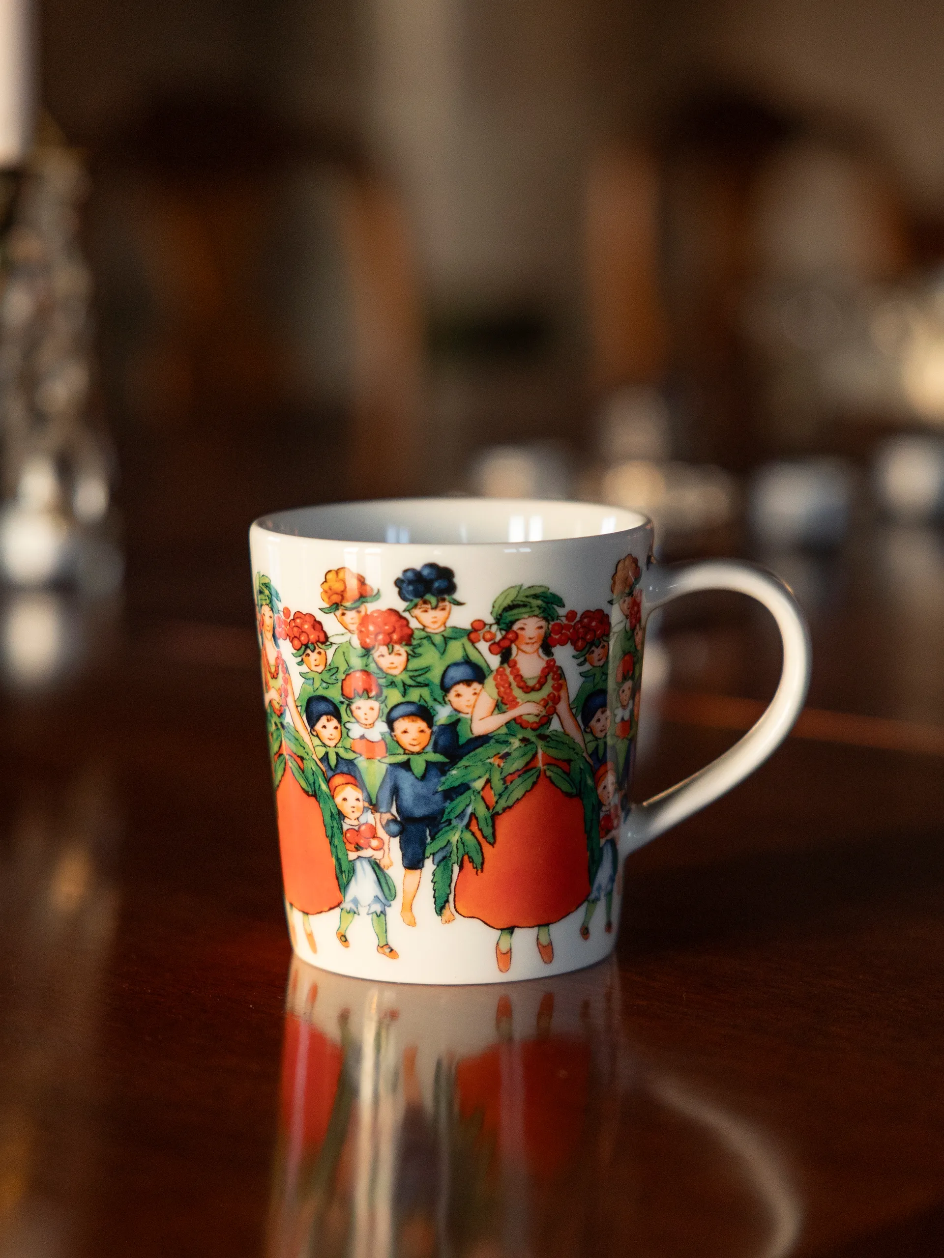 August mugg med handtag 40 cl, White Design House Stockholm