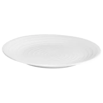 Blond mattallrik 28 cm - stripe vit - Design House Stockholm