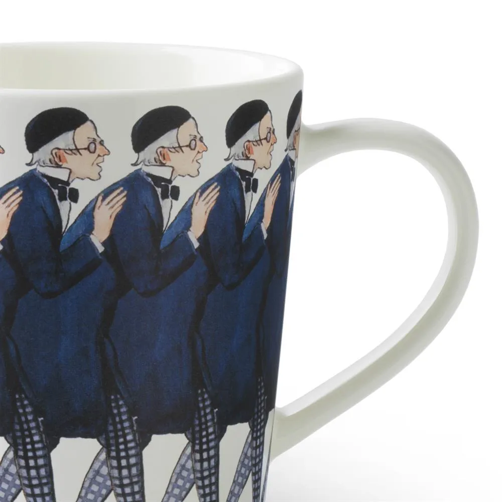 Farbror Blå mugg med öra, 40 cl Design House Stockholm