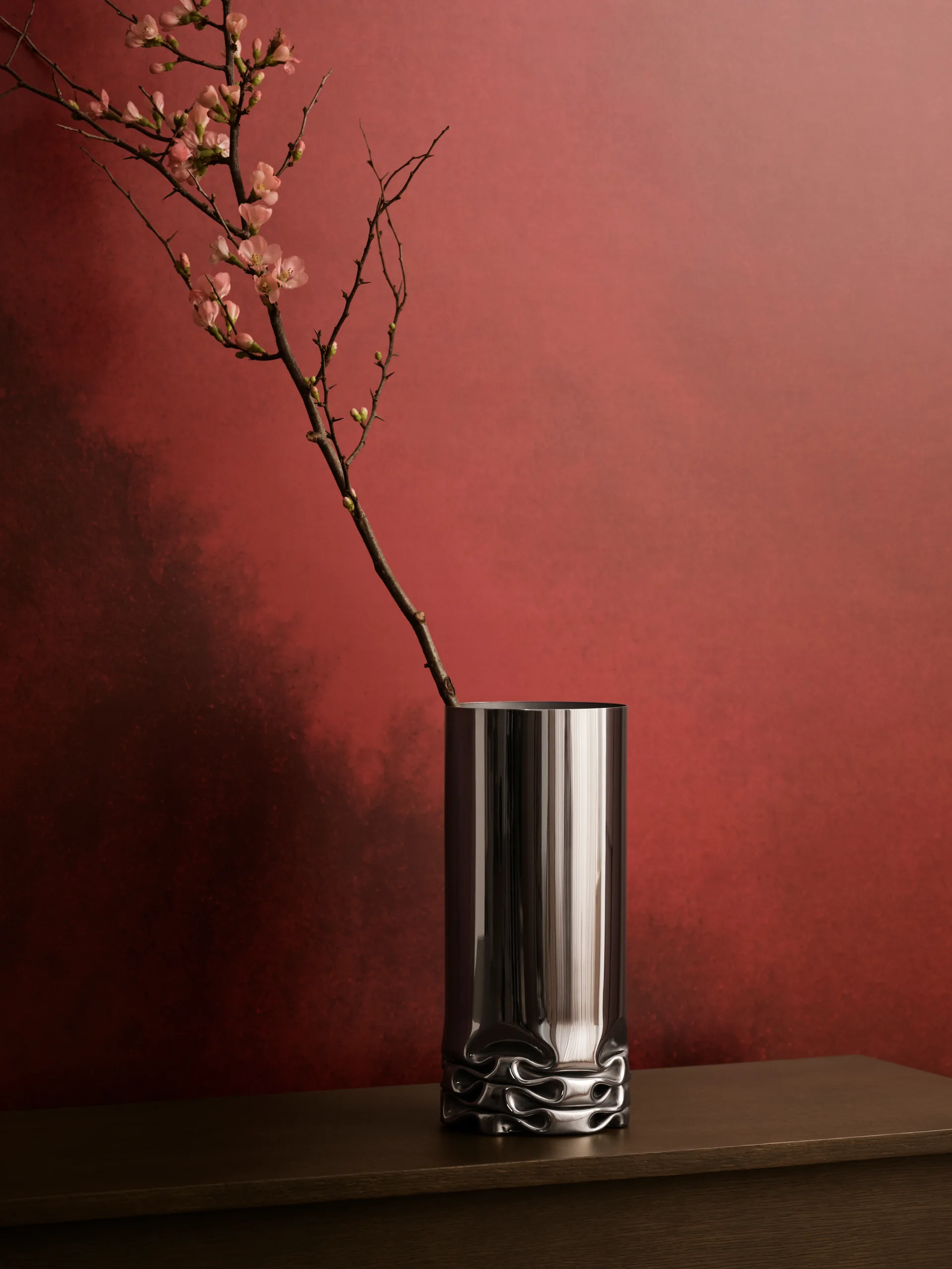 Hydraulic vas, Stainless steel, 33 cm Design House Stockholm