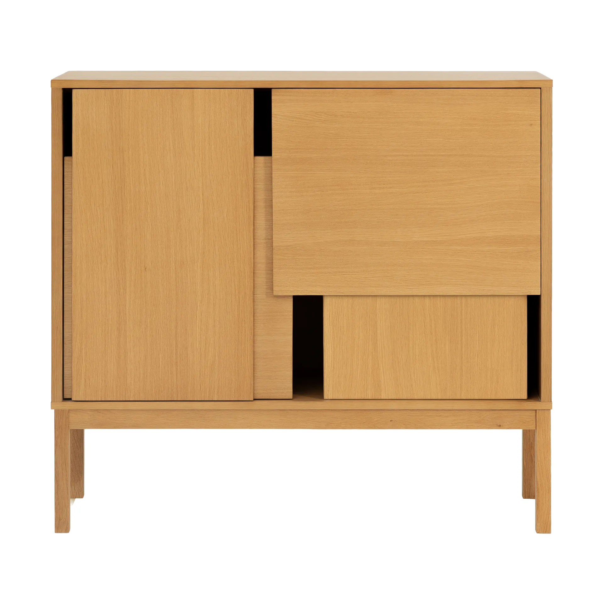 Layer sideboard, Ek, 120x110, med ben Design House Stockholm