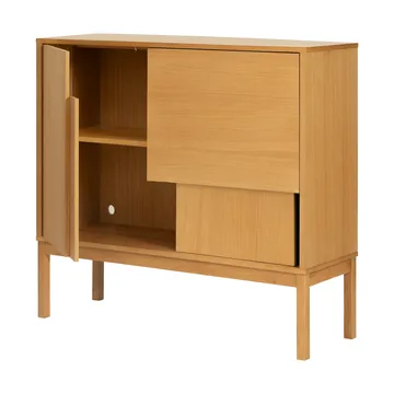 Layer sideboard - Ek, 120x110, med ben - Design House Stockholm