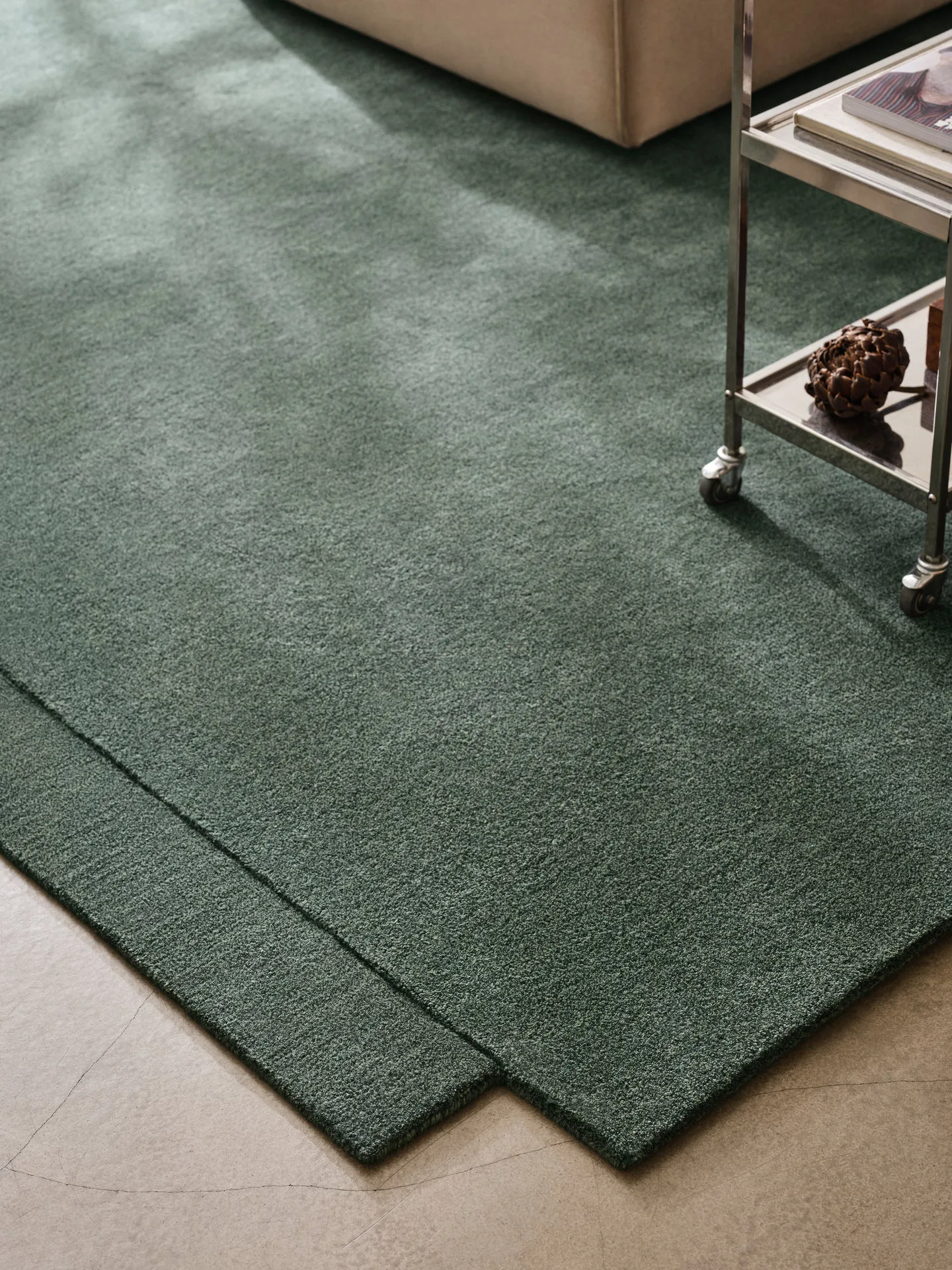 Level matta, 250x350 cm beige Design House Stockholm
