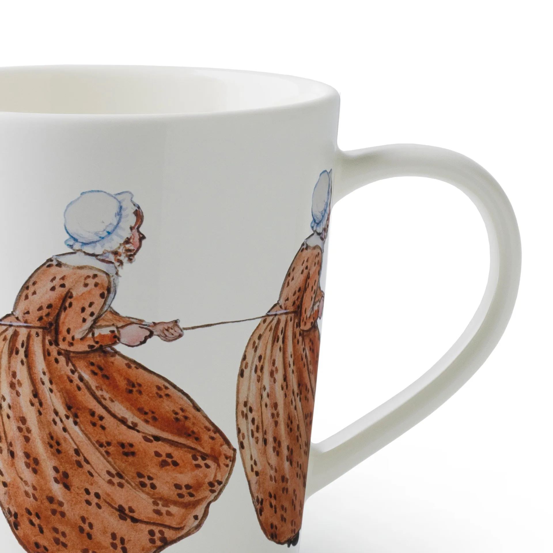Tant Brun mugg med öra, 40 cl Design House Stockholm
