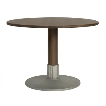 Tock Table matbord - Mörk ek, Ø110x76 cm - Design House Stockholm