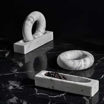 Tondo mortel - marmor - Design House Stockholm