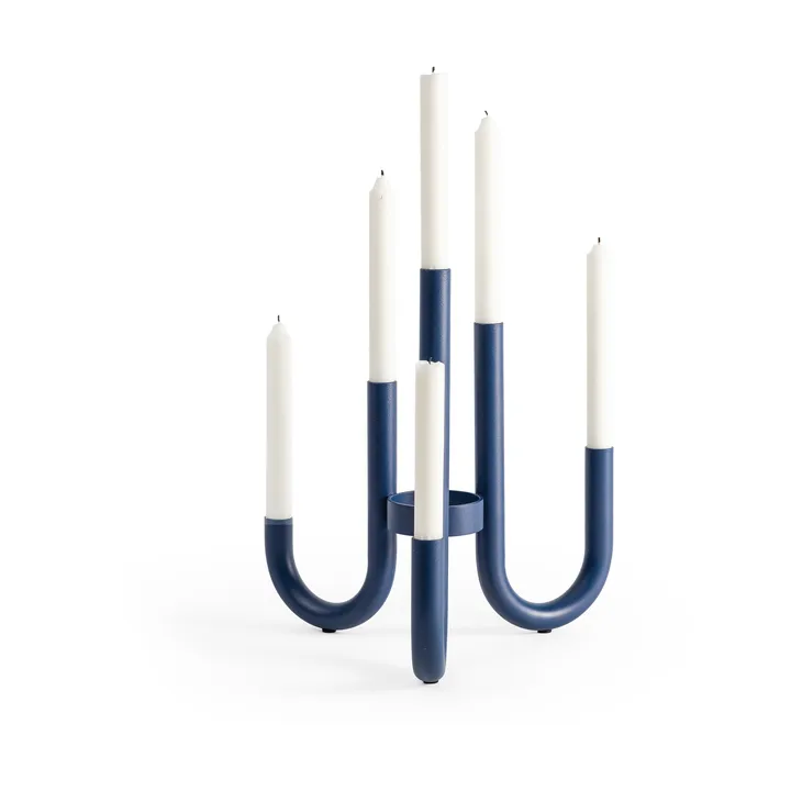 Turn kandelaber - Blue - Design House Stockholm