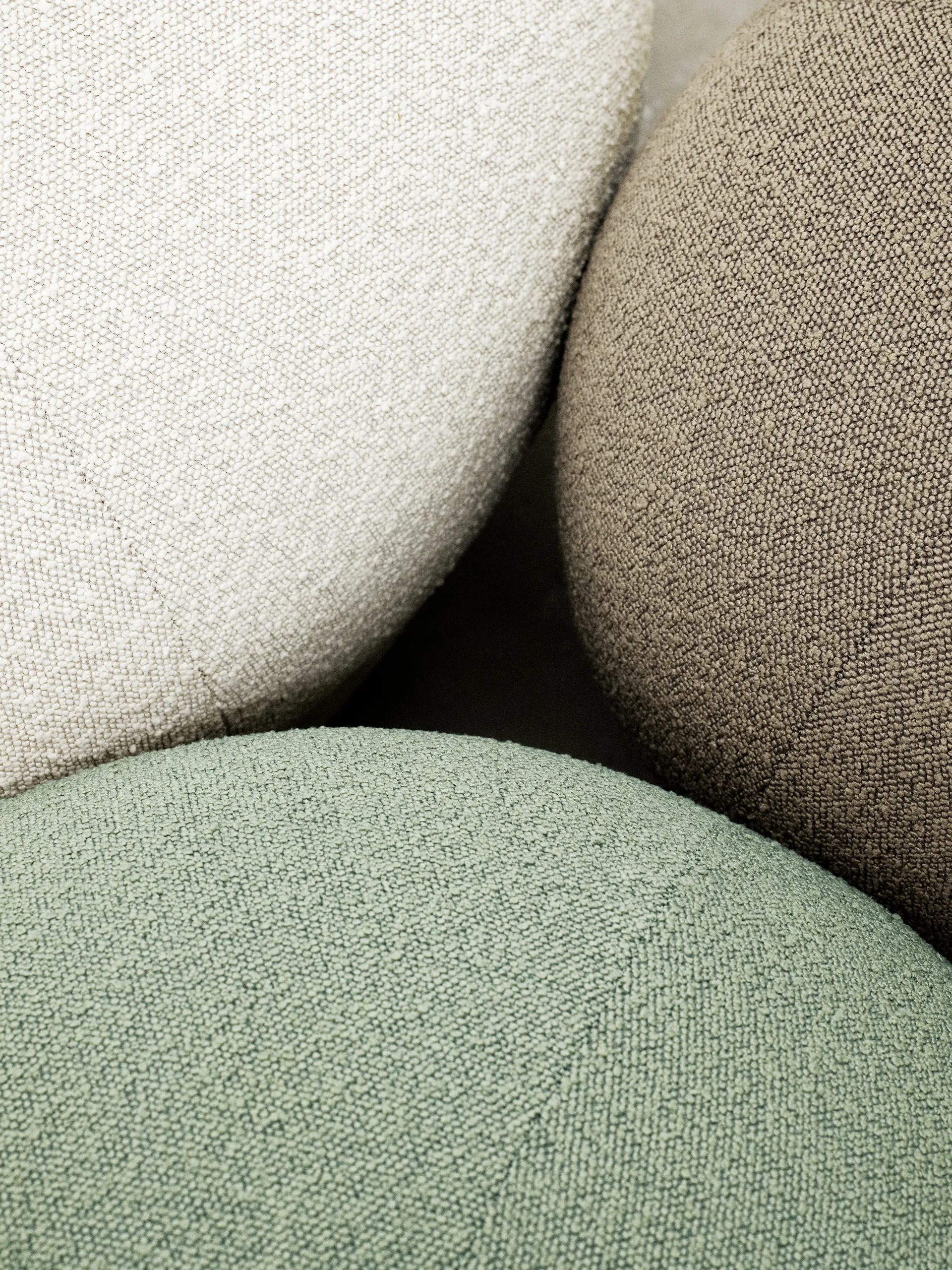 Uno puff Ø65 cm, Cream Design House Stockholm
