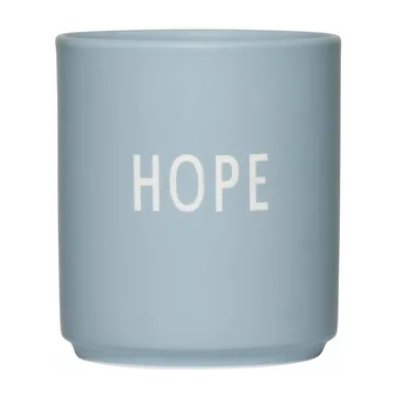 Design Letters favoritkopp 25 cl - Hope-light blue - Design Letters
