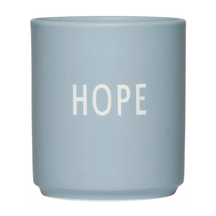 Design Letters favoritkopp 25 cl - Hope-light blue - Design Letters