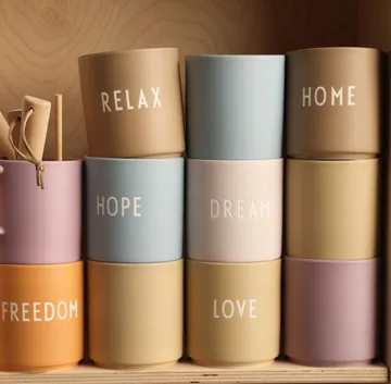 Design Letters favoritkopp 25 cl - Hope-light blue - Design Letters