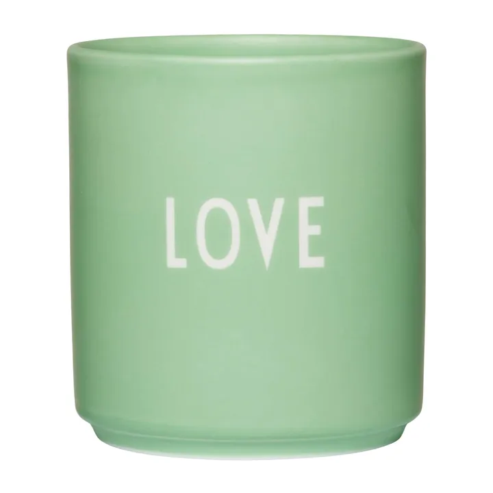 Design Letters favoritkopp 25 cl - Love-green bliss - Design Letters