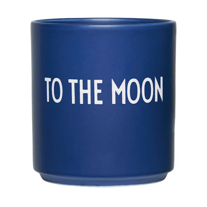 Design Letters favoritkopp 25 cl - To the moon - Design Letters