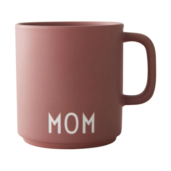 Design Letters favoritkopp med handtag 25 cl - Ash rose - Design Letters
