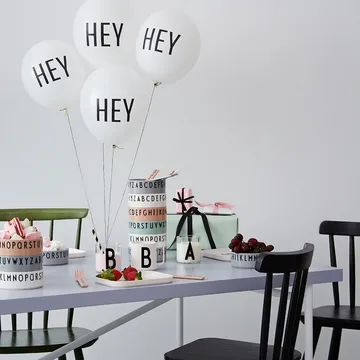 Design Letters Kids glas - B - Design Letters