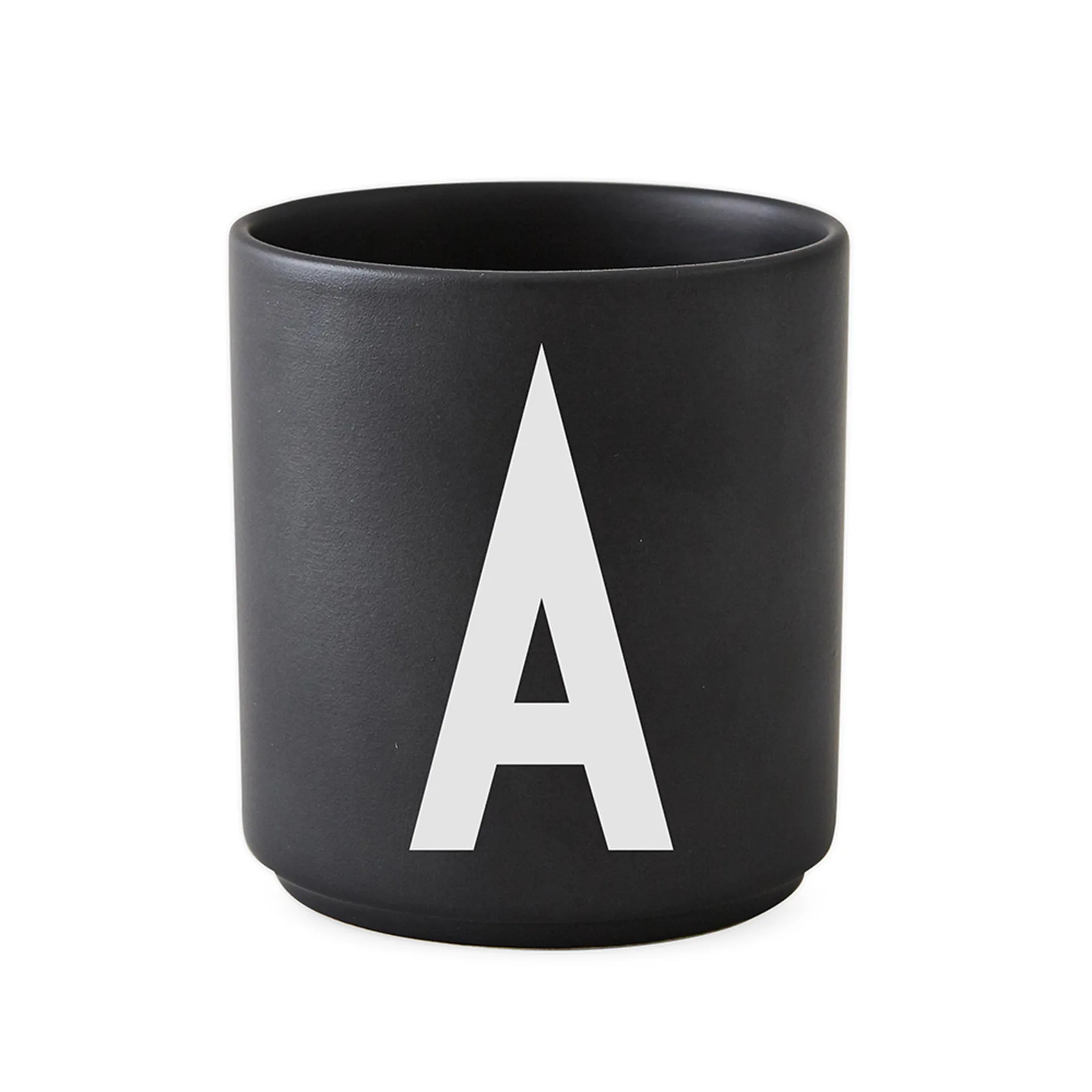 Design Letters kopp svart, A Design Letters