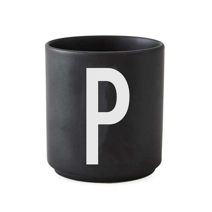 Design Letters kopp svart - P - Design Letters
