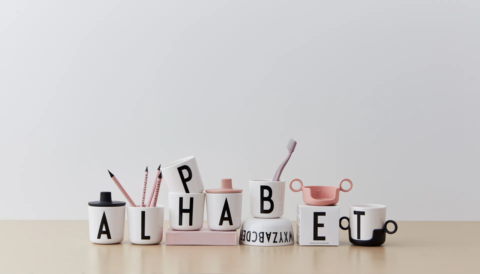 Design Letters personlig kopp eco, D Design Letters