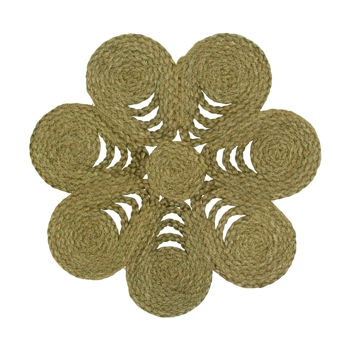 Elin bordstablett anemone Ø40 cm - Avocado - Dixie