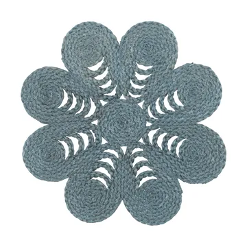 Elin bordstablett anemone Ø40 cm - Horizon blue - Dixie