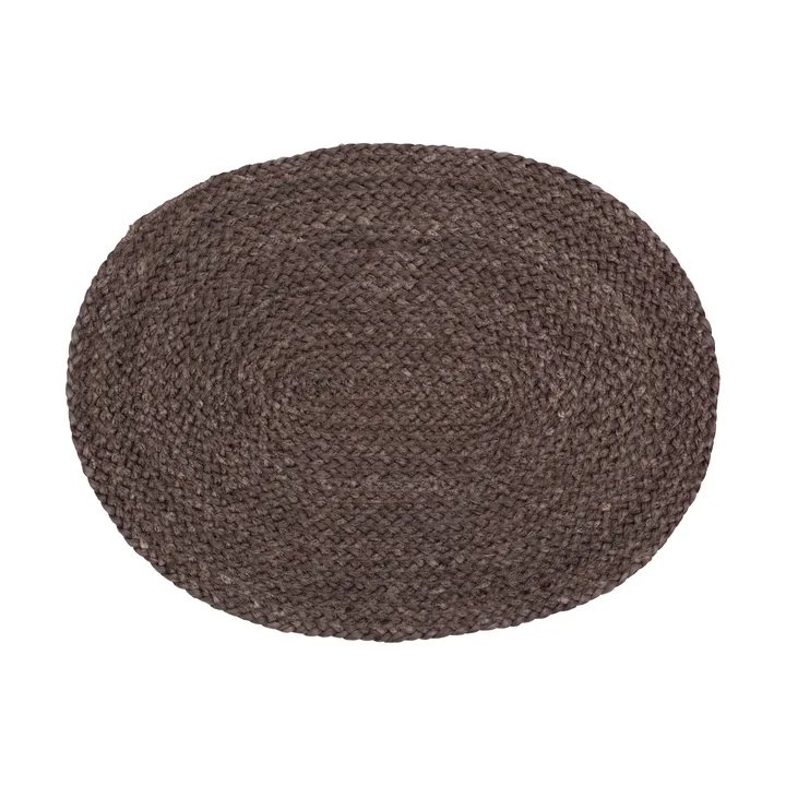 Elin bordstablett oval - Coffee - Dixie