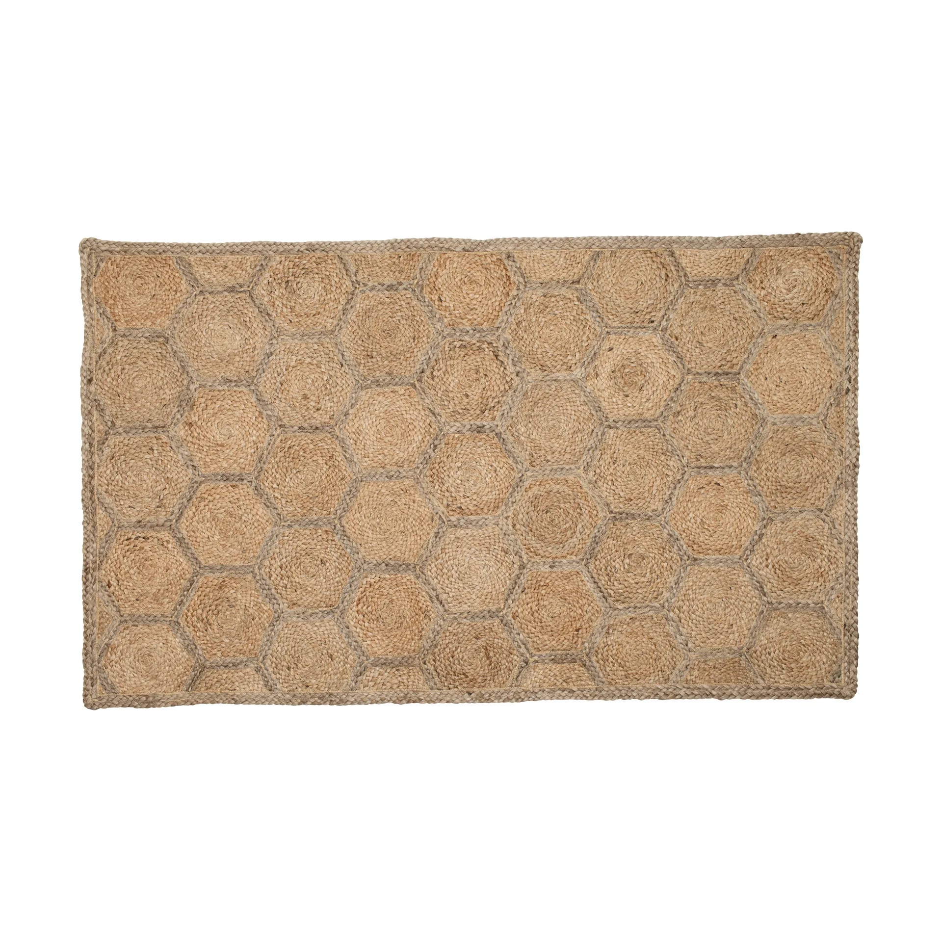 Elin matta, Honey comb natural, 90x150 cm Dixie