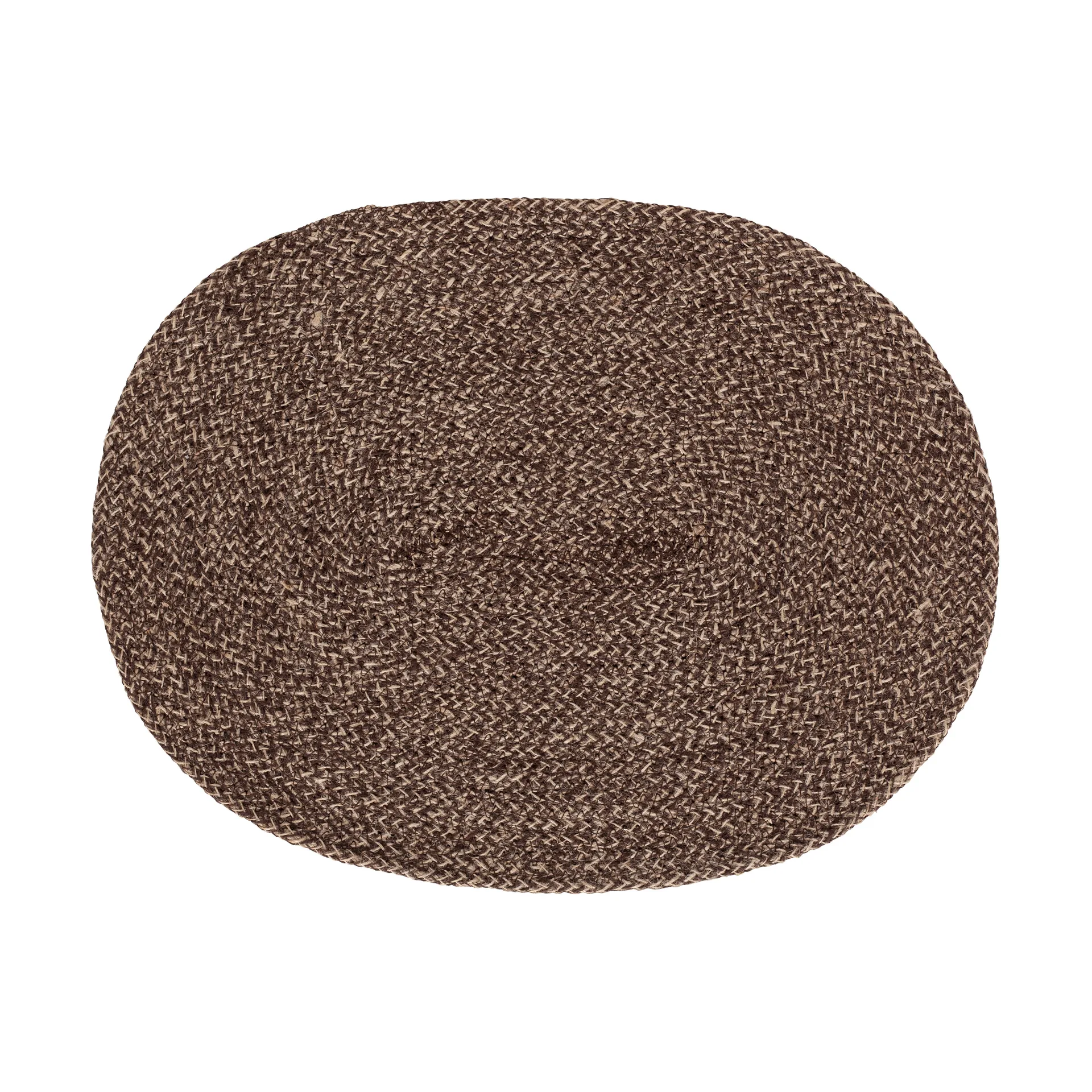 Ella bordstablett oval, Brun Dixie
