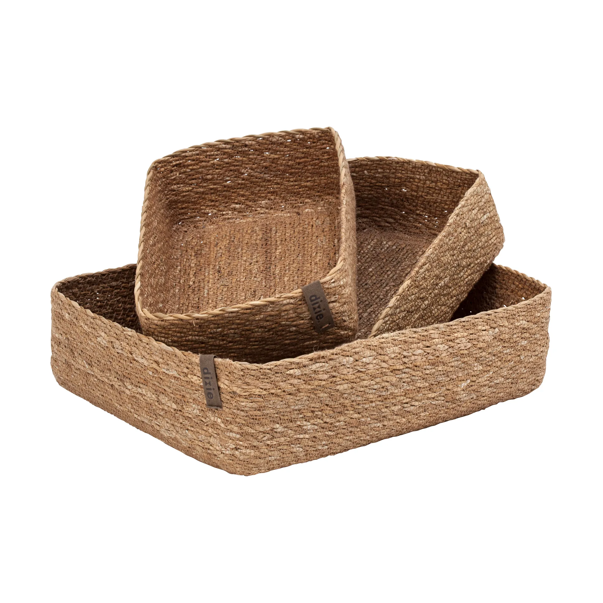 Emil förvaringslåda 3 delar, Natural Dixie