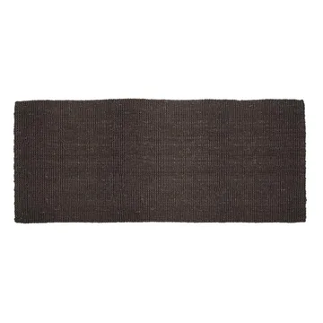 Jute dörrmatta svart - 80 x 180 cm - Dixie