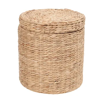 Lily sittpuff med lock Ø41x43 cm - Natural - Dixie