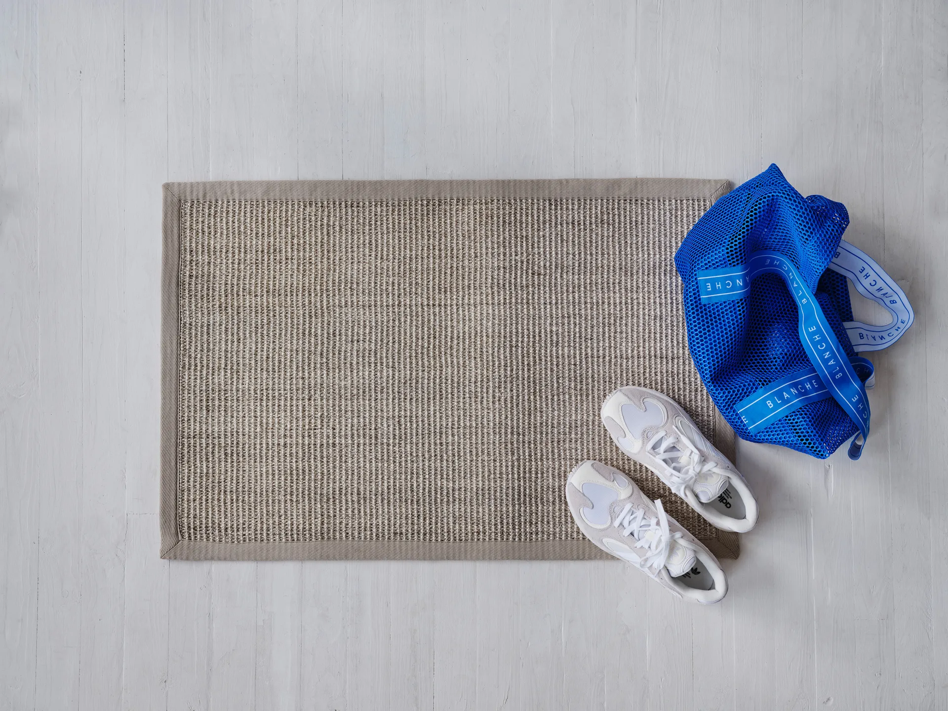 Sisal dörrmatta grå, 60x90 cm Dixie