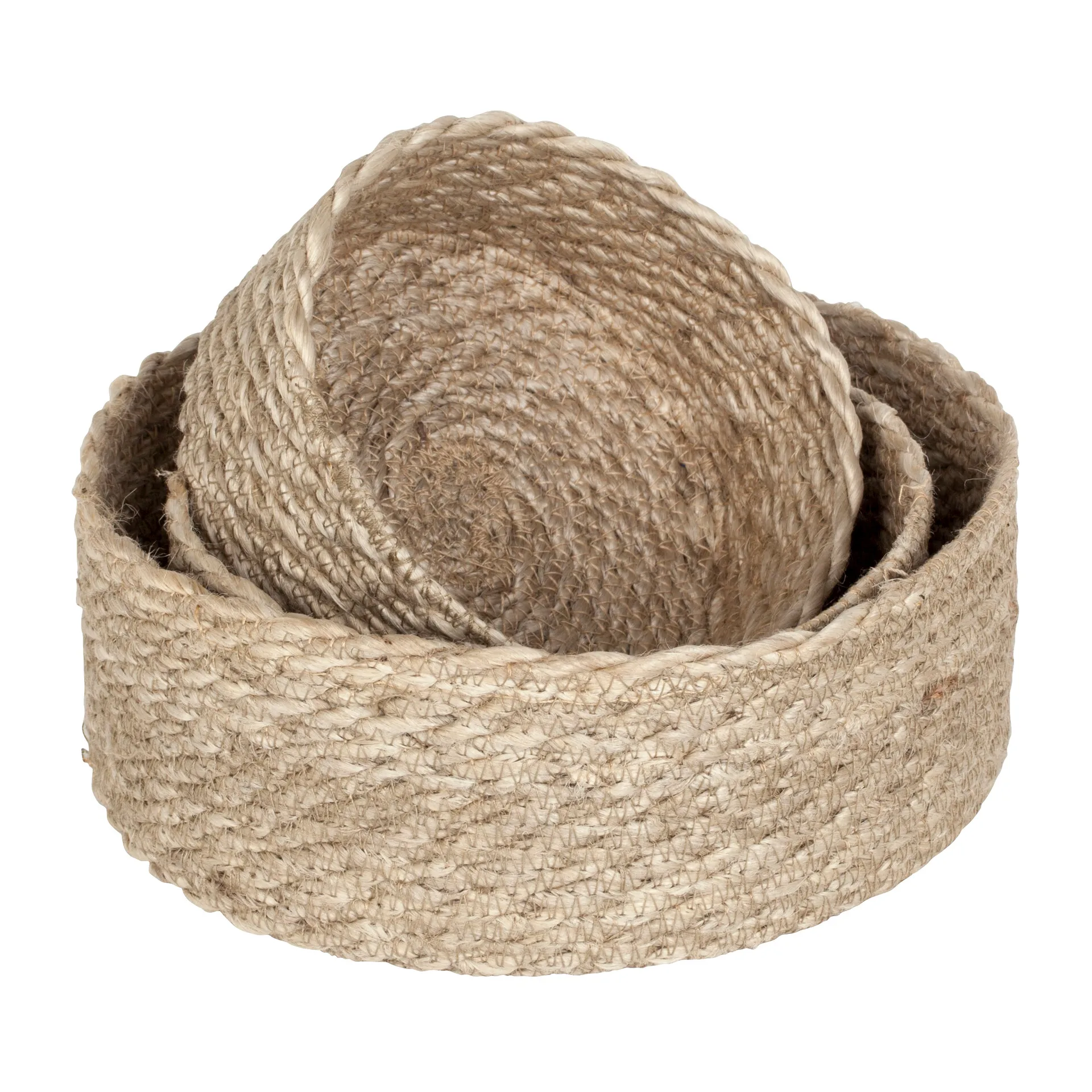 Twisted brödkorg 3-pack, Natur-grå Dixie
