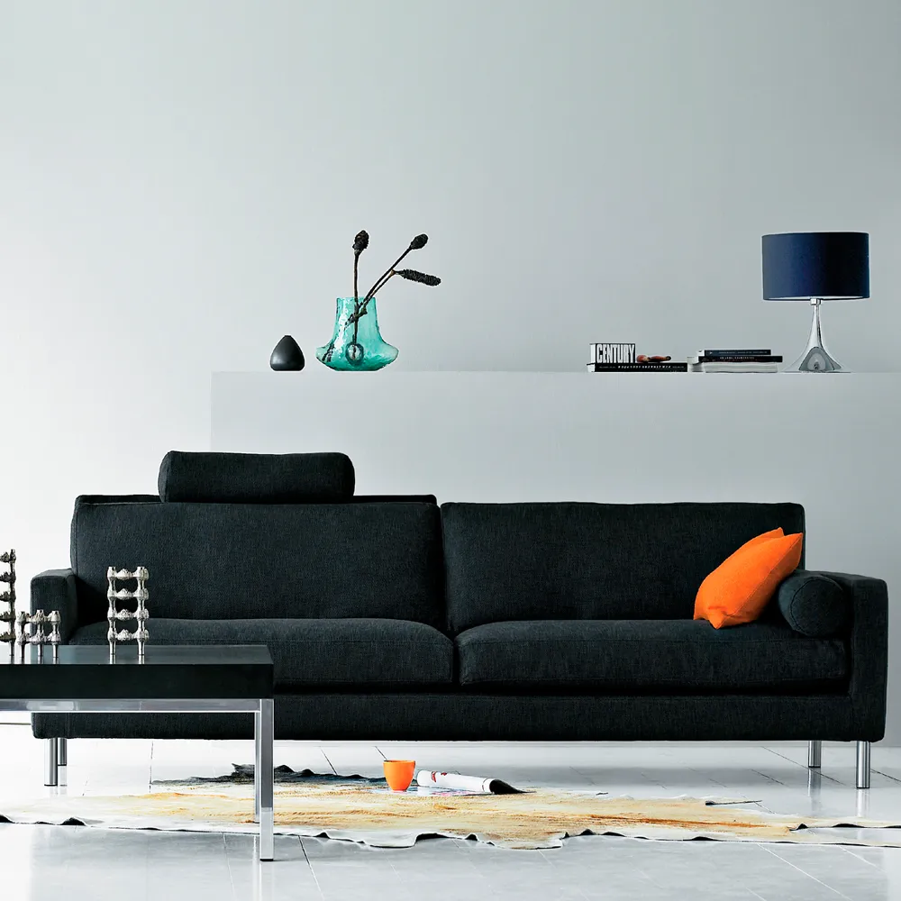 Lift soffa 240 cm, Tangent 37 beige-skum-stålben Eilersen
