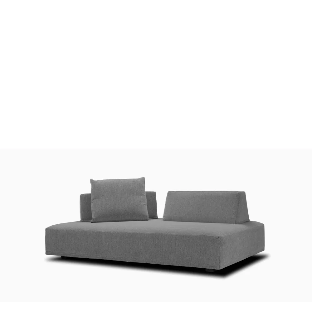 Playground soffa, tyg bakar 47 ljusgrå Eilersen