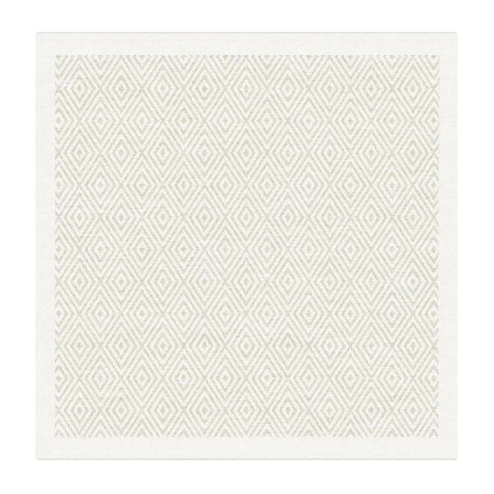 Gåsöga servett oblekt - 35x35 cm - Ekelund Linneväveri
